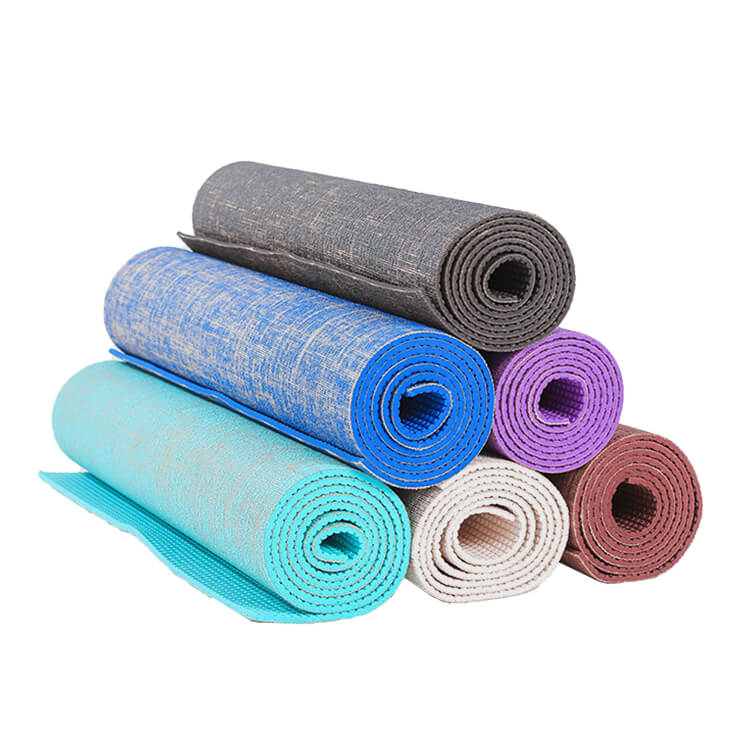 Hampa + PVC Yoga Mat