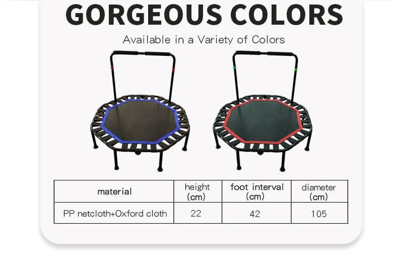 40 tums åttkantig trampolin