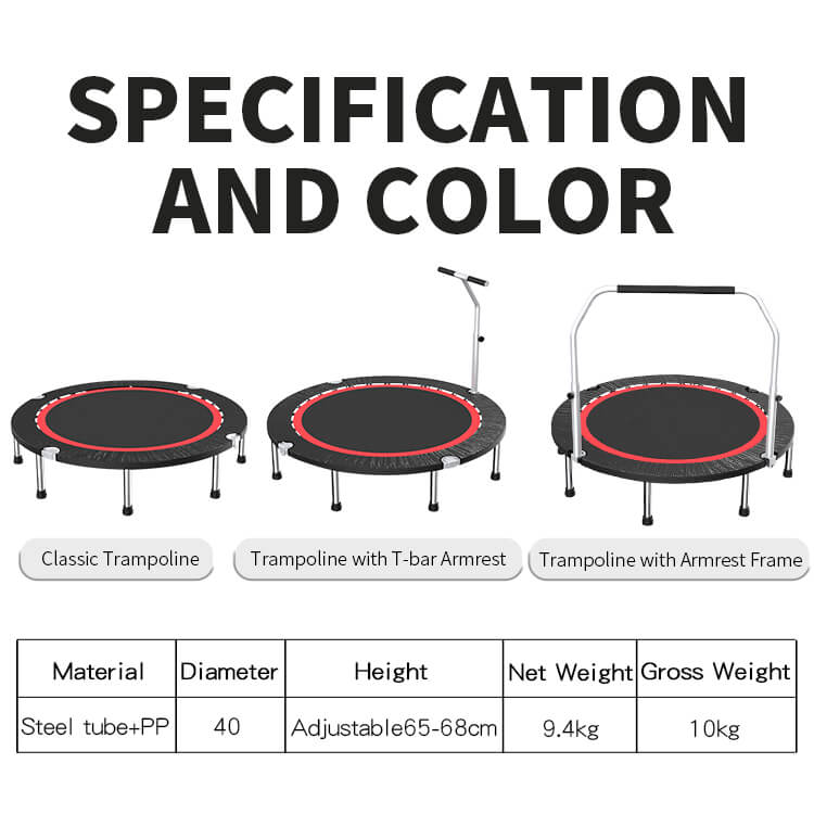 40 tum rund trampolin