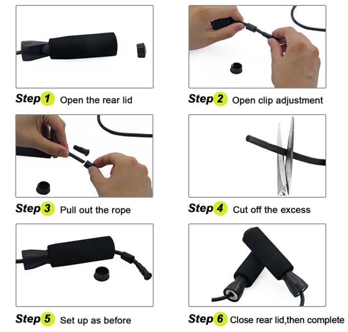 Svamphandtag hopprep hoppar rep hastighet hoppar rep