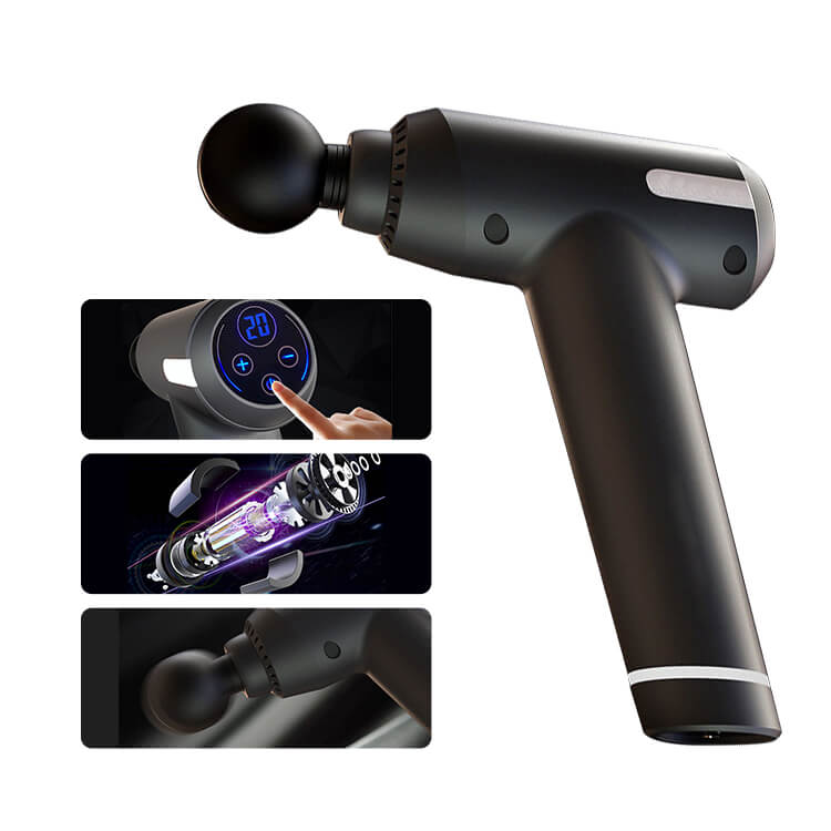 Multifunktionell digital massagepistol