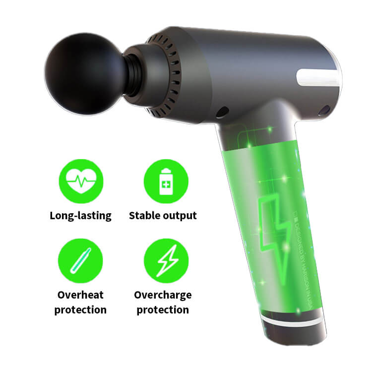 Multifunktionell digital massagepistol