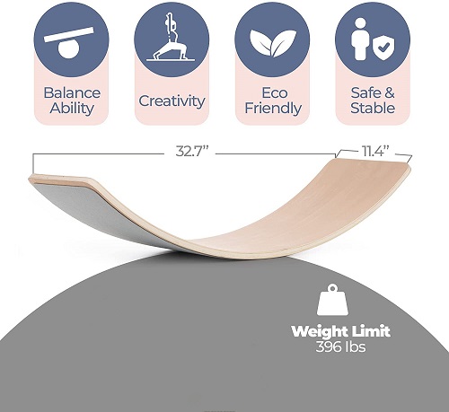 Partihandel träbalansskort för barn och vuxna