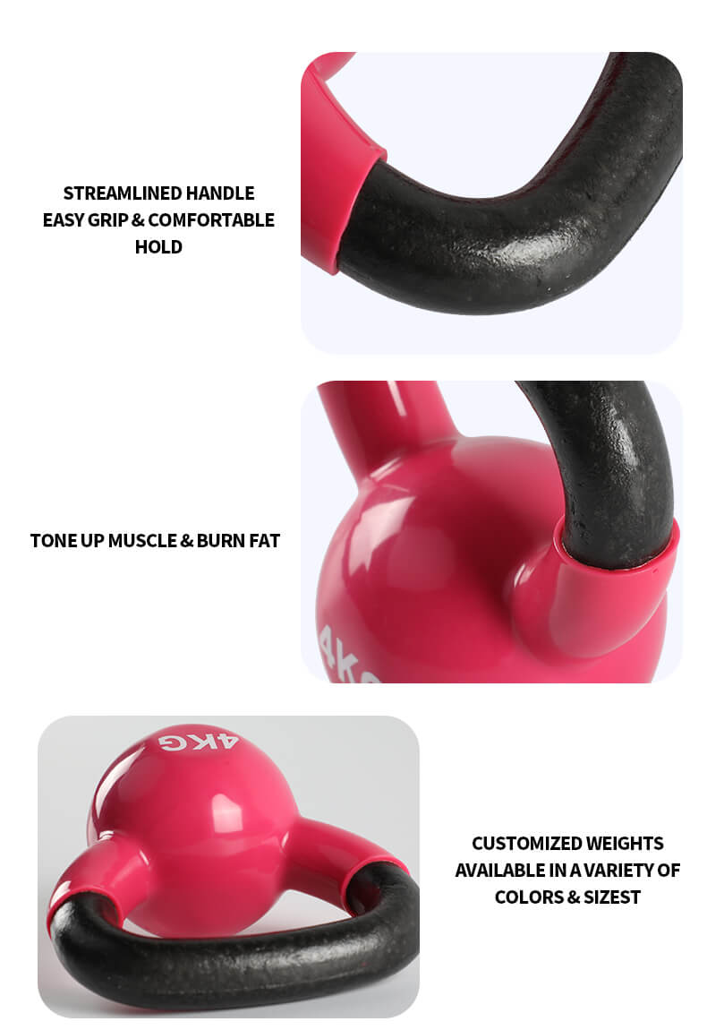 Gummibelagd kettlebell