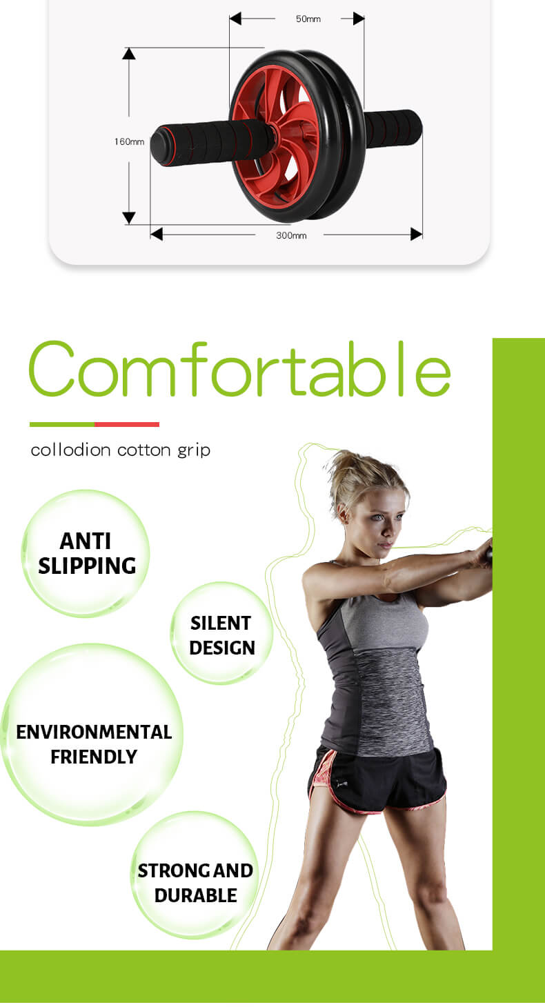 Abdominal träningsrulle Abdominal träningsrulle