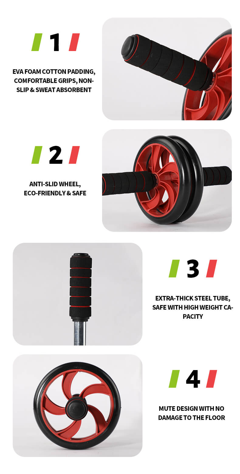Abdominal träningsrulle Abdominal träningsrulle