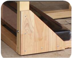 Pilates stege fat övergripande förstärkning och stabilitet