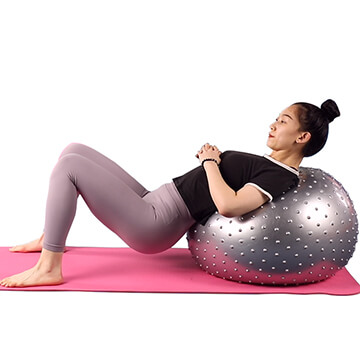 PVC Yoga Ball med Massage Points