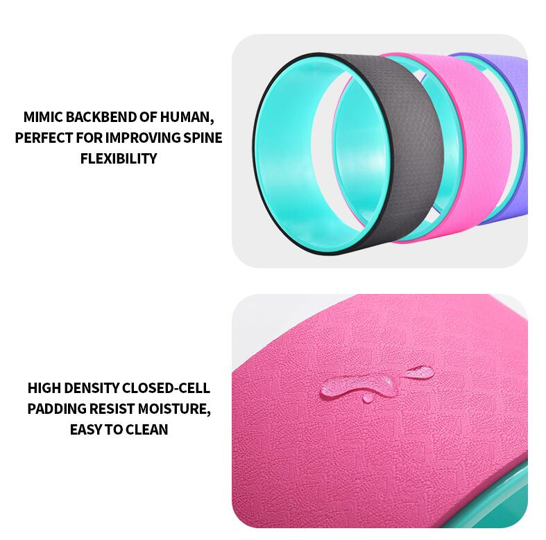 PC TPE Yoga Wheel Leverantör