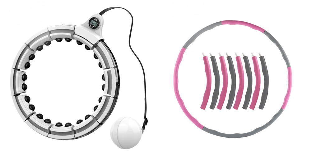 Avtagbar hula hoops vs vanliga hula hoops