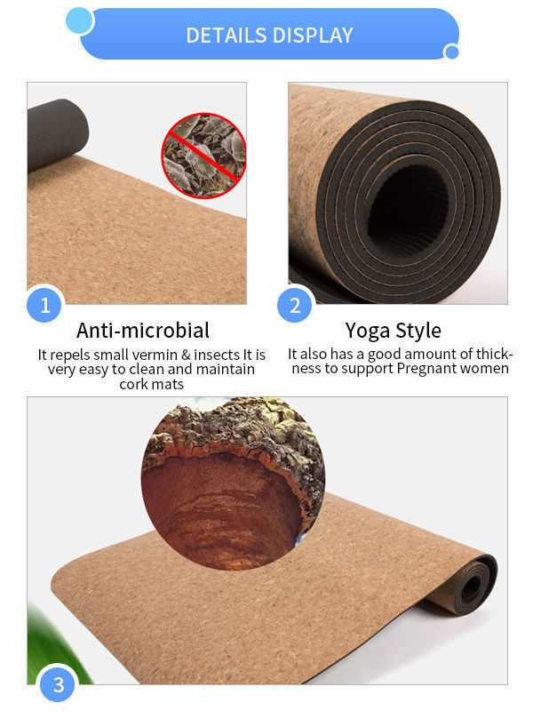 Yogamatta med anpassad logotyp