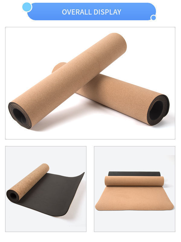 Yogamatta med anpassad logotyp