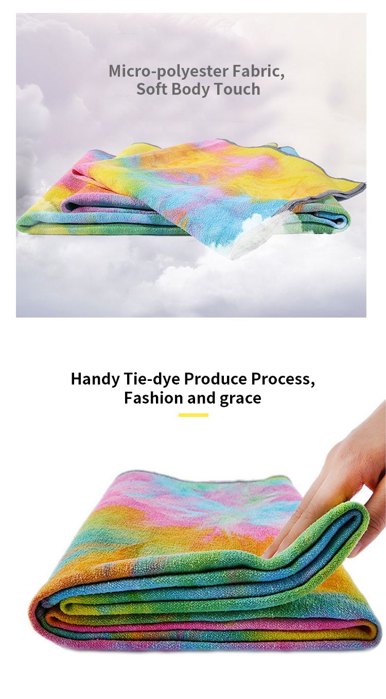 Tie-yoga handduk