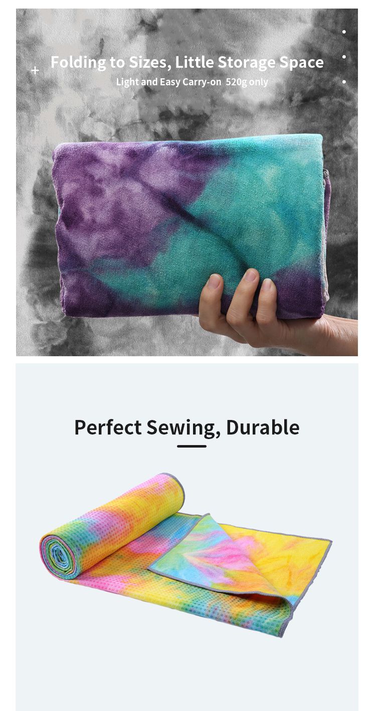 Tie-yoga handduk