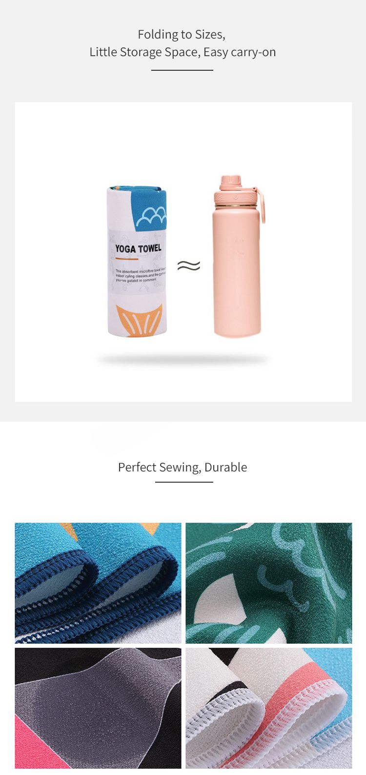 Tryckt yogathandduk Tryckt yogathandduk