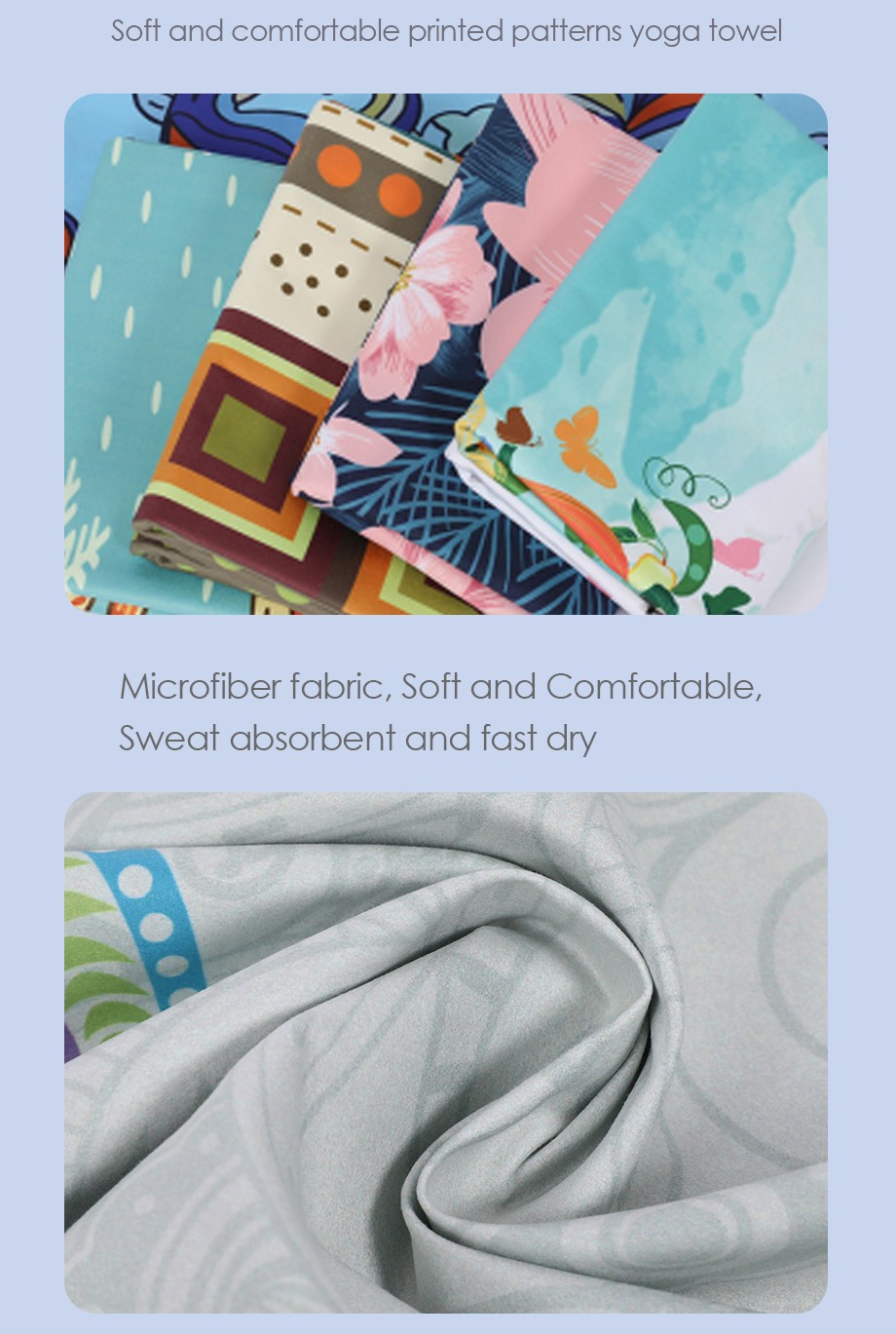 Mikrofiberyoghandduk