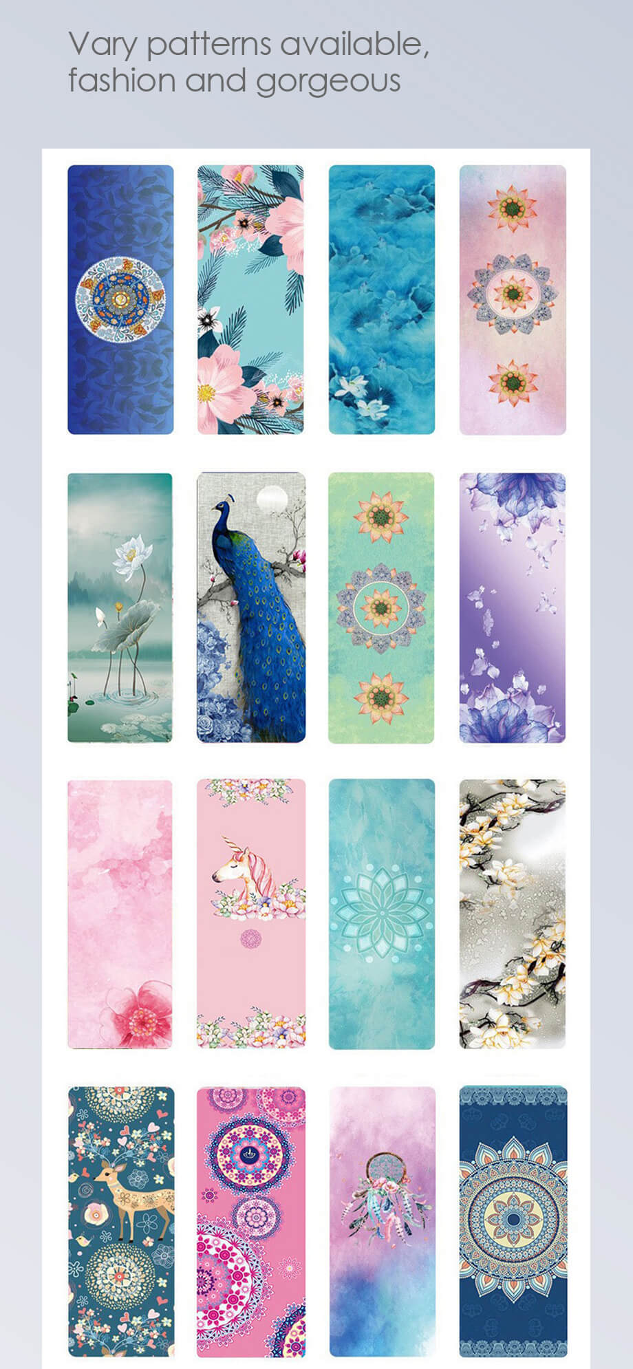 Bärbar icke-slipyoghandduk Bärbar icke-slipyoghandduk