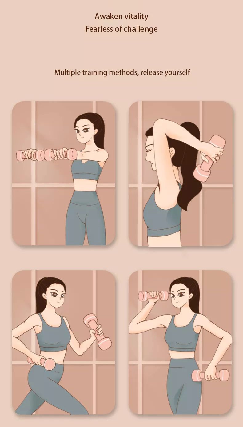 Partihandel färg damer justerbara hantlar Partihandel färg damer justerbara hantlar