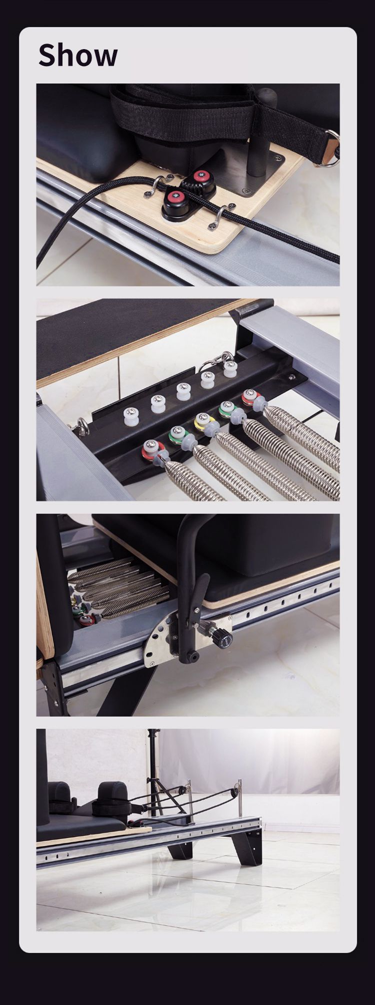 Aluminiumlegering pilates kärnbädd