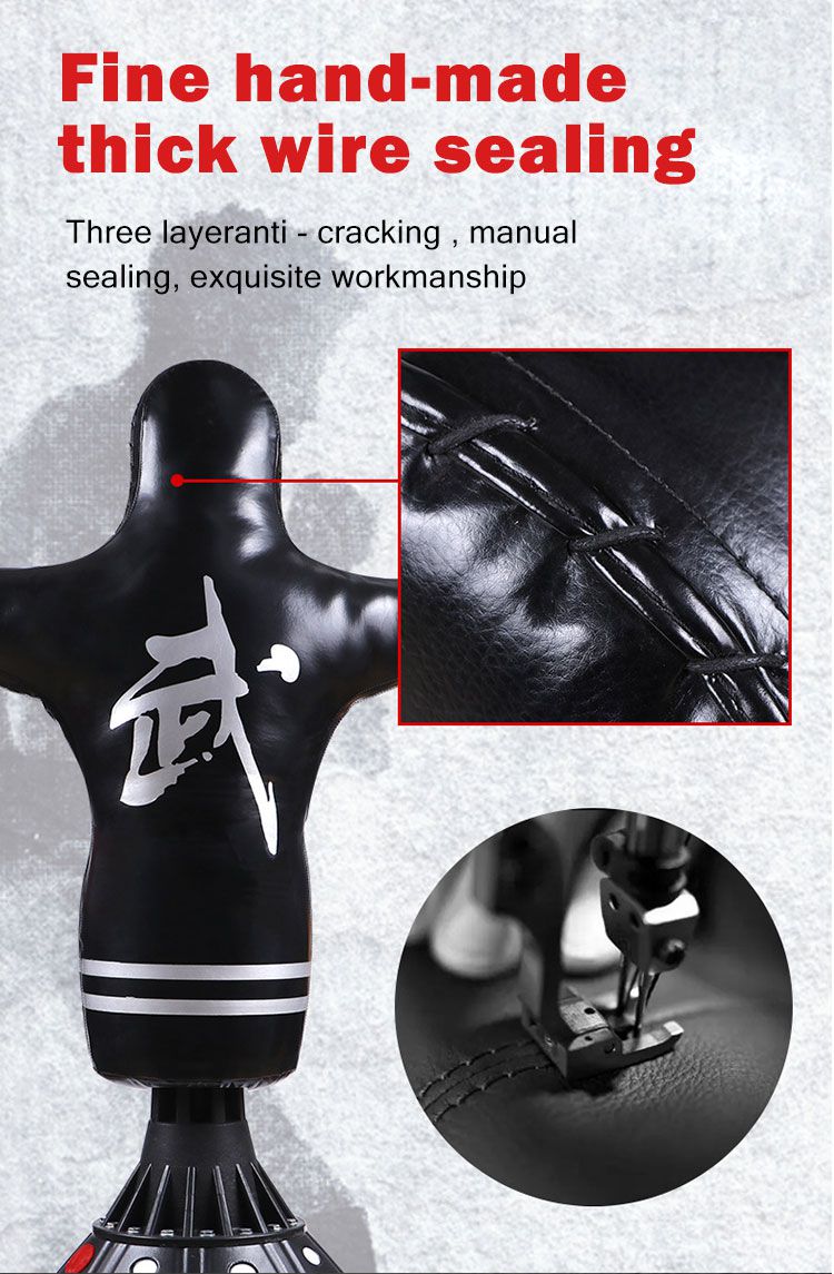 Stående humanoid boxning stansväska