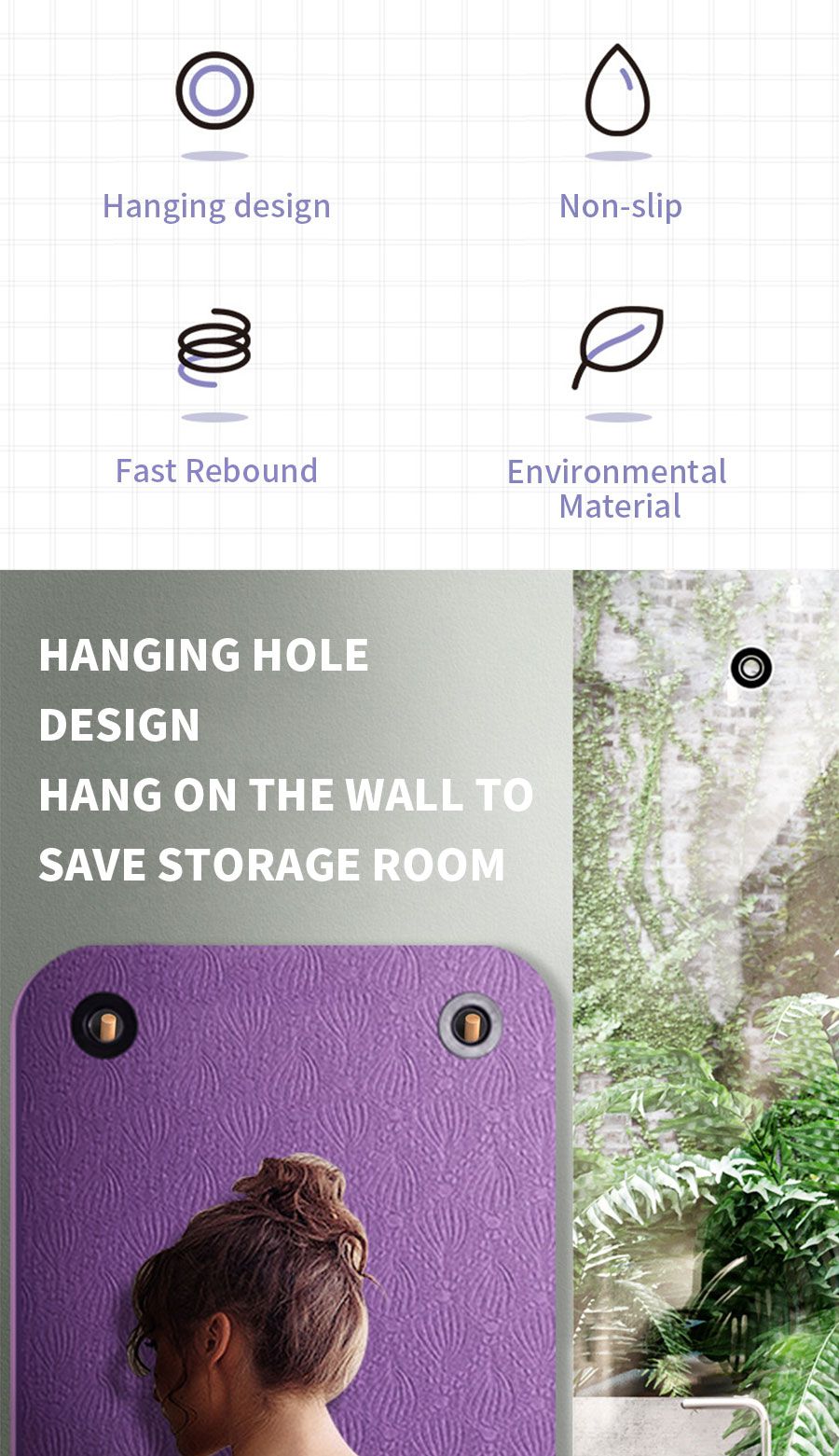 Premium hängande mattor