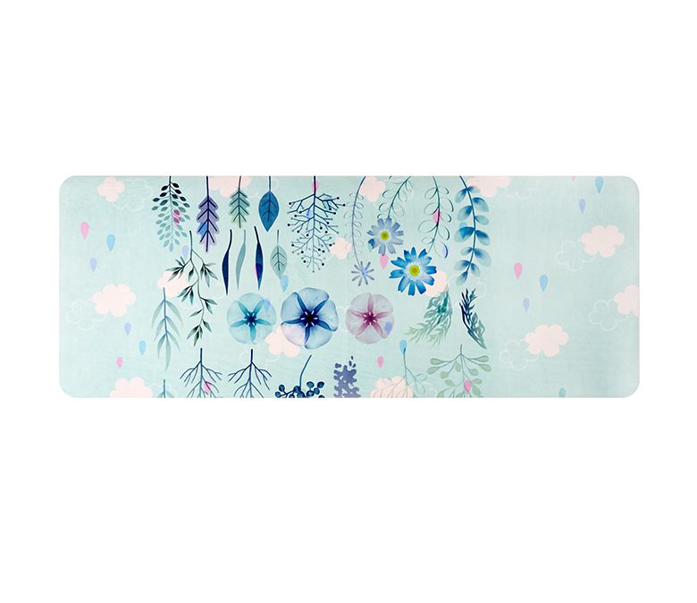 Suede Surface Gummy Yoga Mat