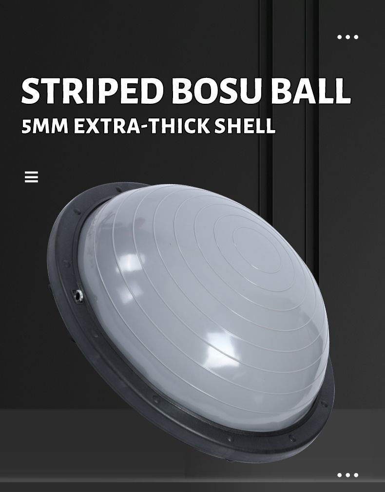 Bosu boll med motståndsband Bosu boll med motståndsband