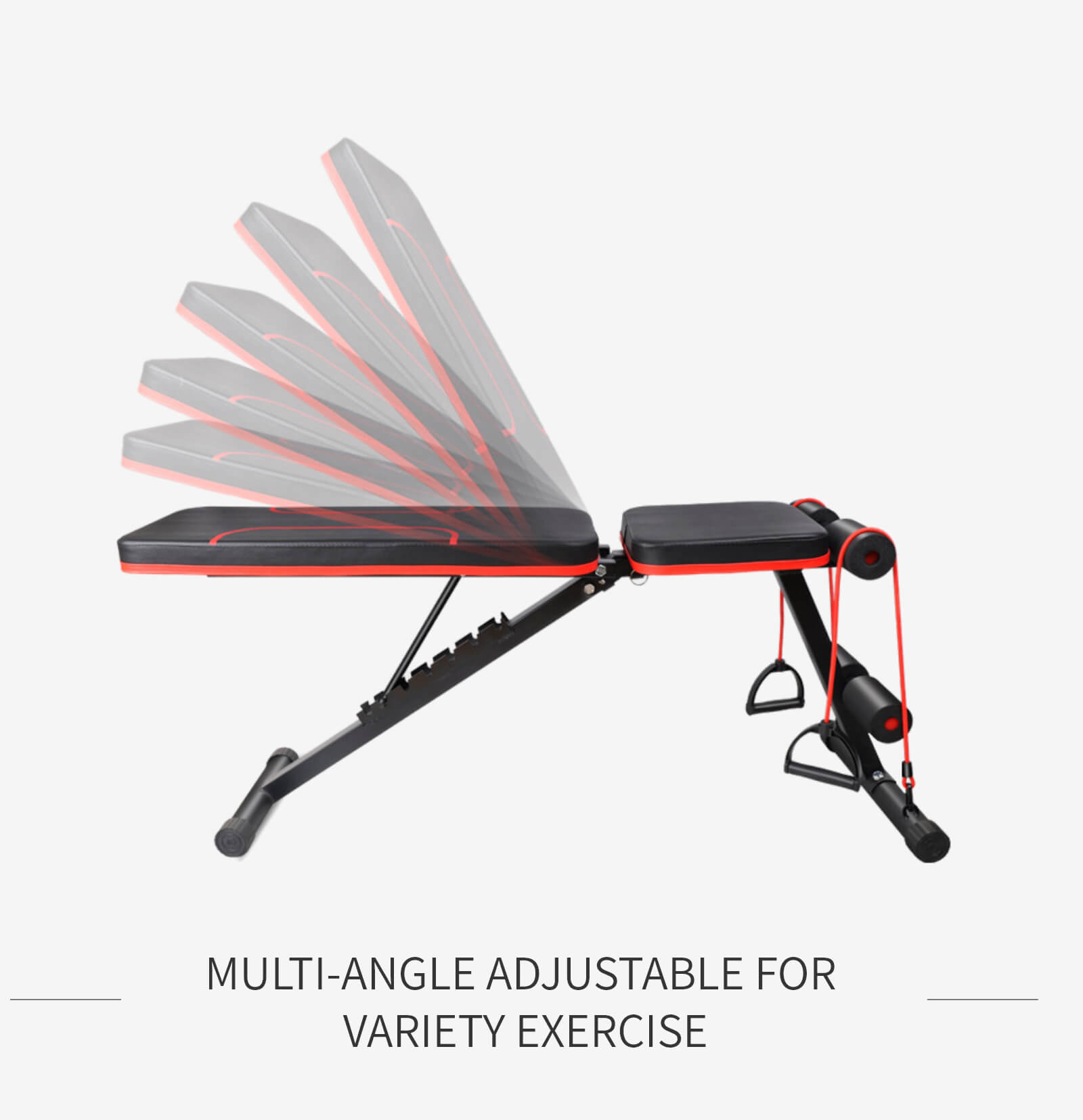 Fällbar träningsbänk