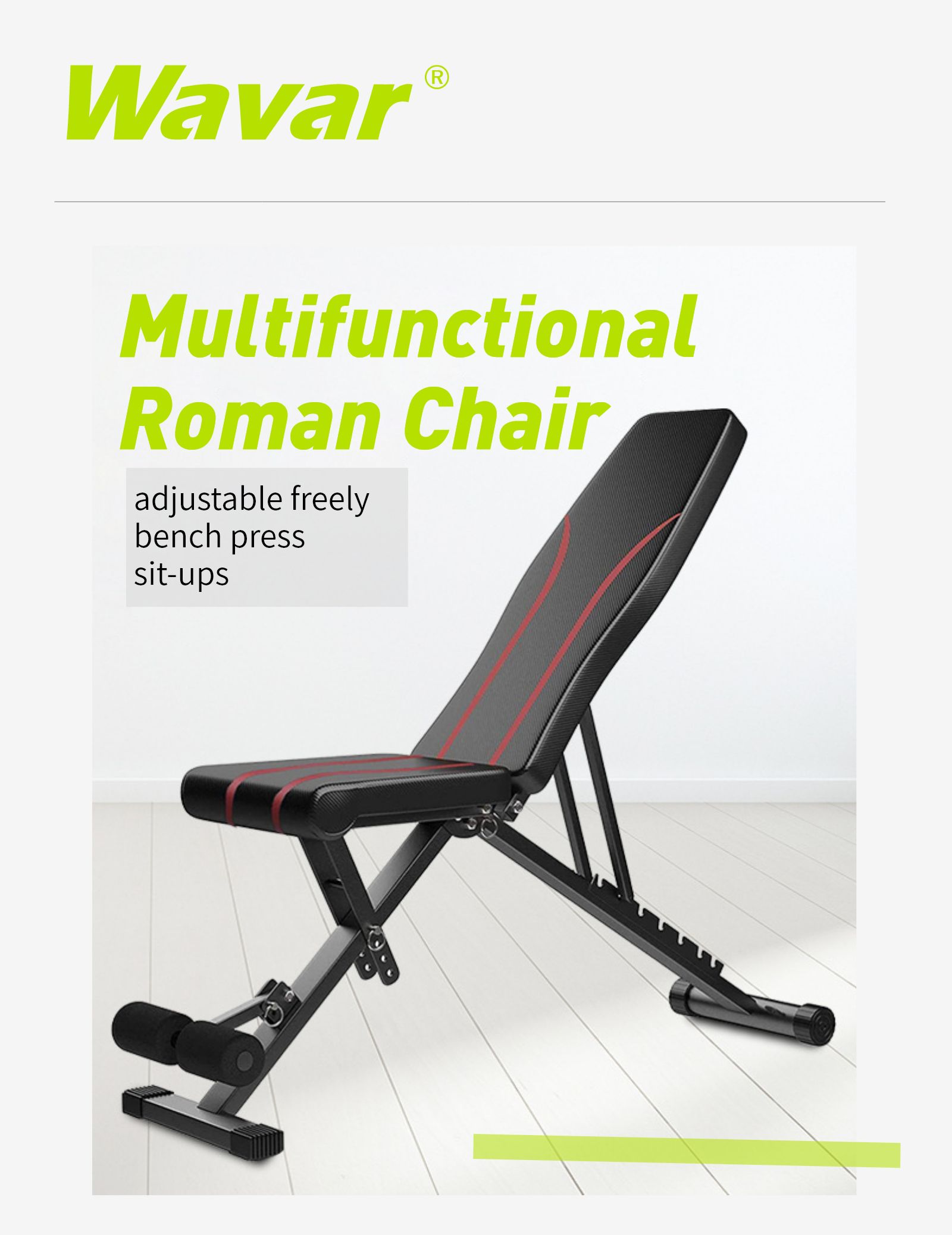 Multifunktionell justerbar romersk stol Multifunktionell justerbar romersk stol