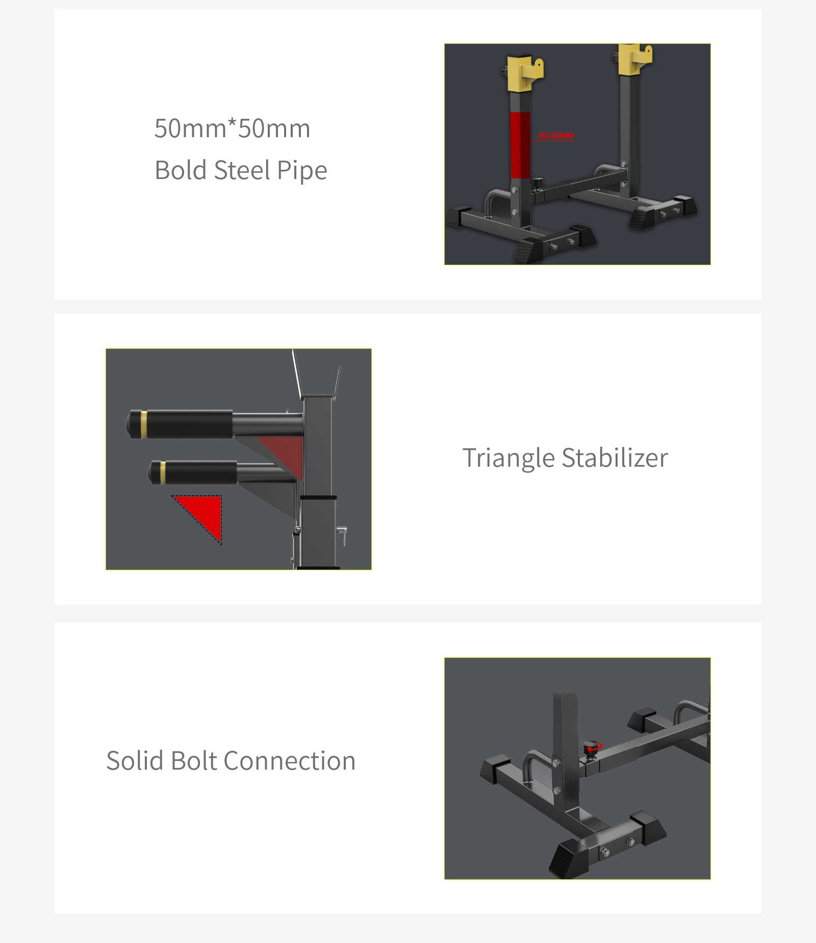 Multifunktionell squatställ Multifunktionell squatställ