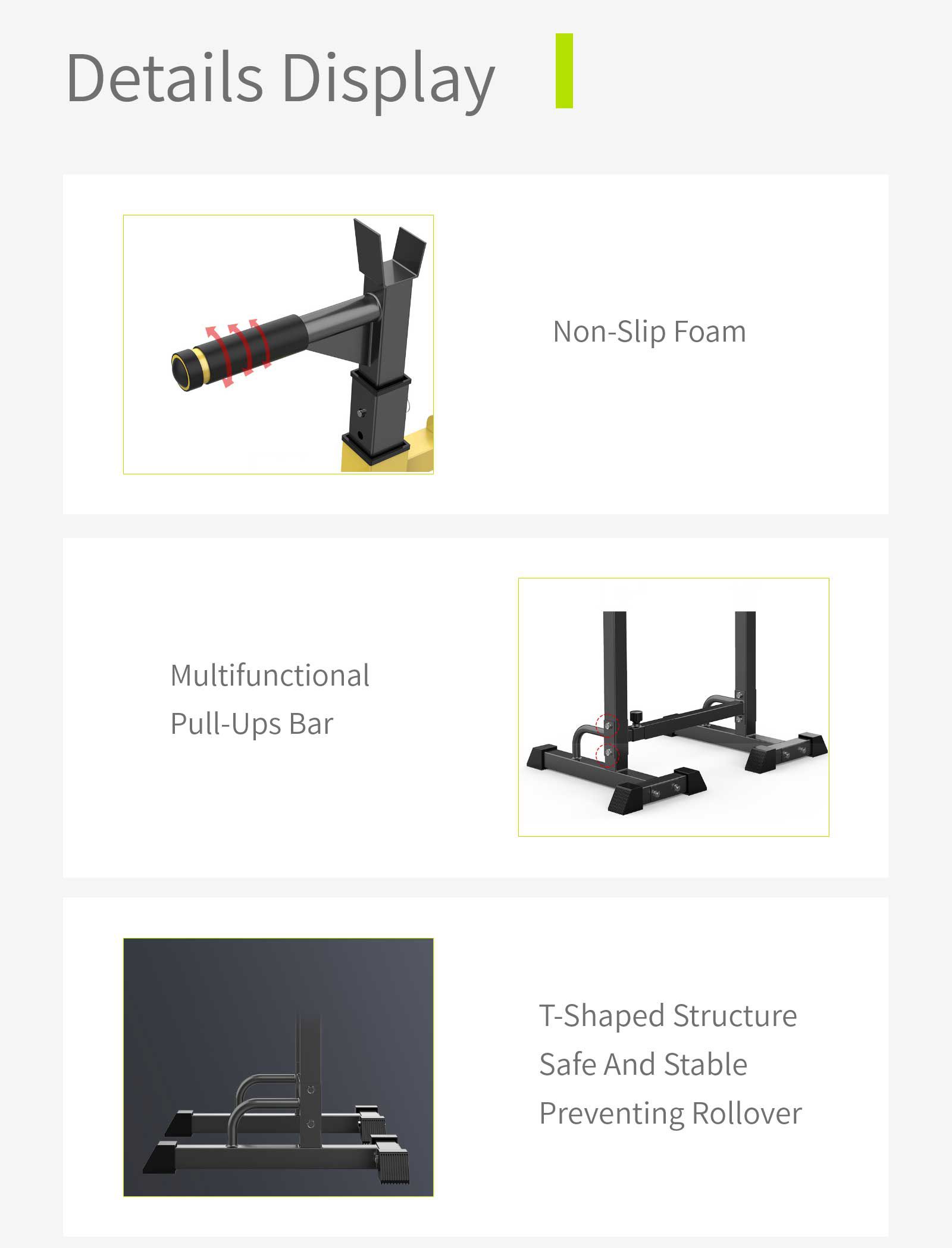 Multifunktionell squatställ Multifunktionell squatställ