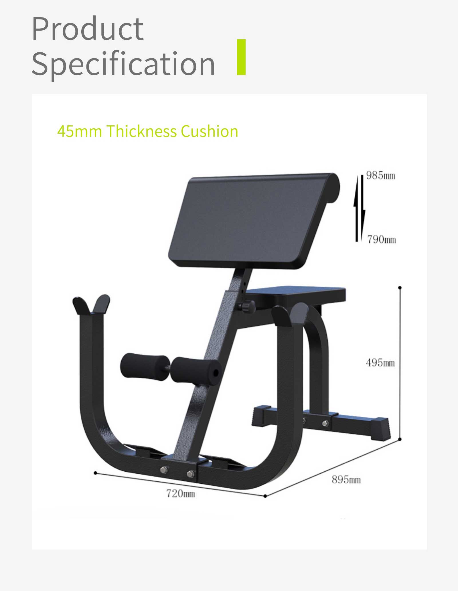 Multifunktionellt bicepsutbildningsställ