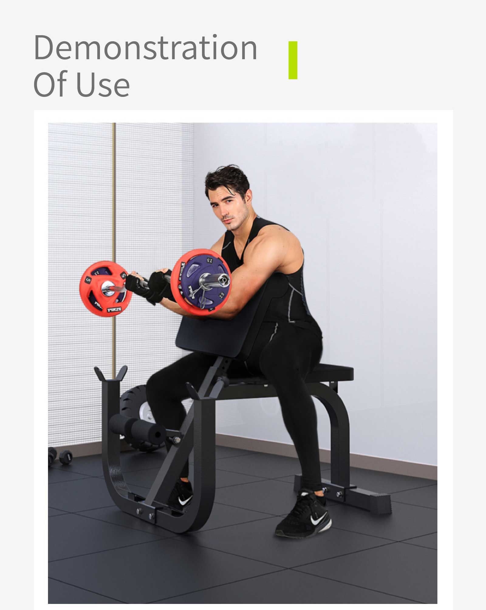 Multifunktionellt bicepsutbildningsställ