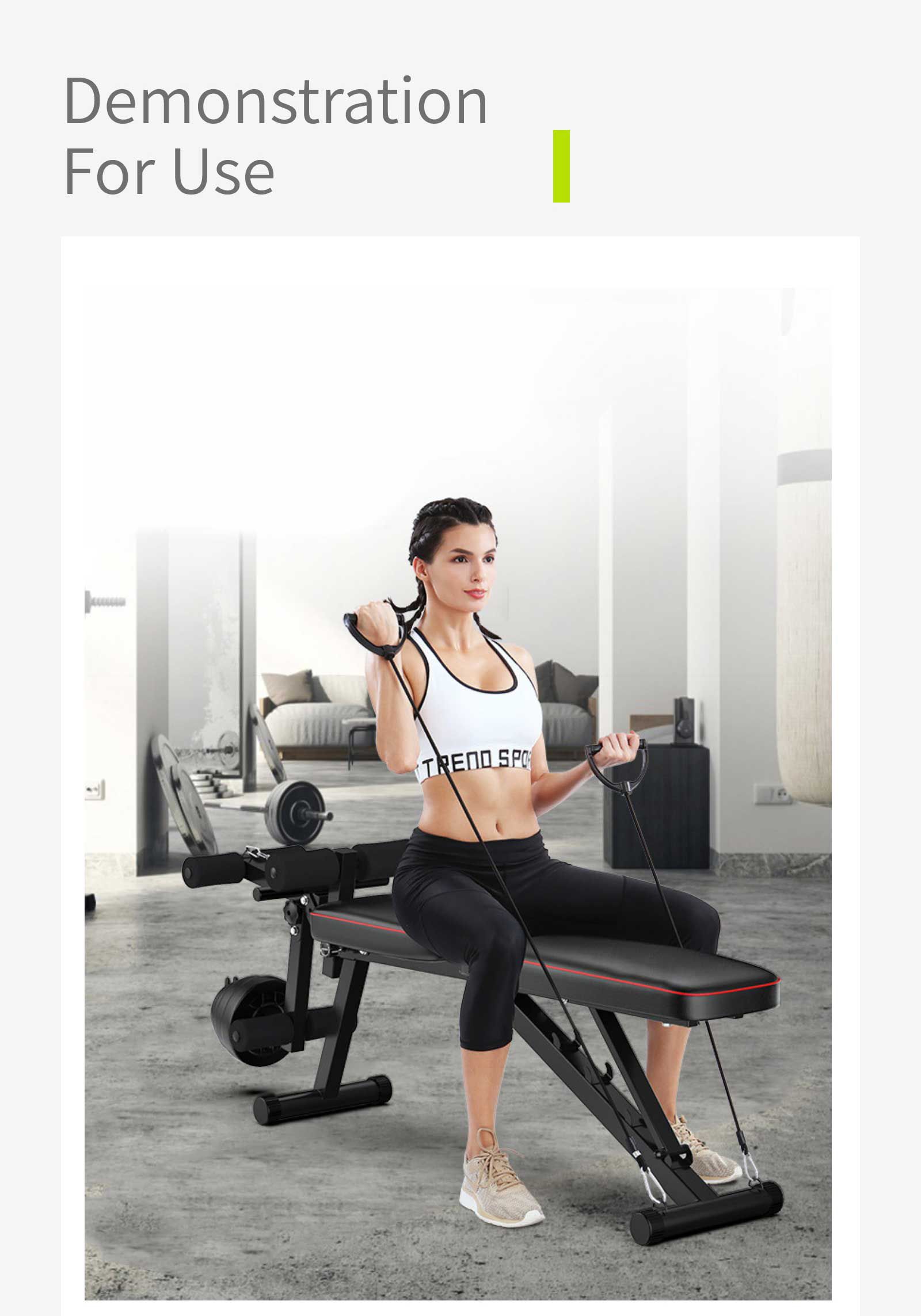 Vikbar bänkpress hantelbänk Vikbar bänkpress hantelbänk