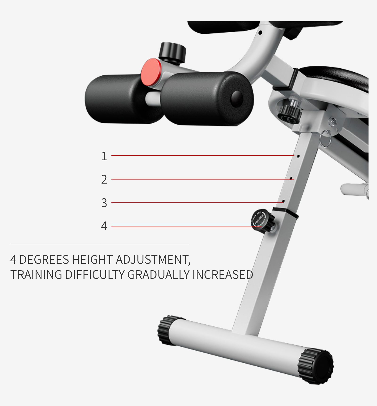 Hushållens multifunktionella sit-up-bräde