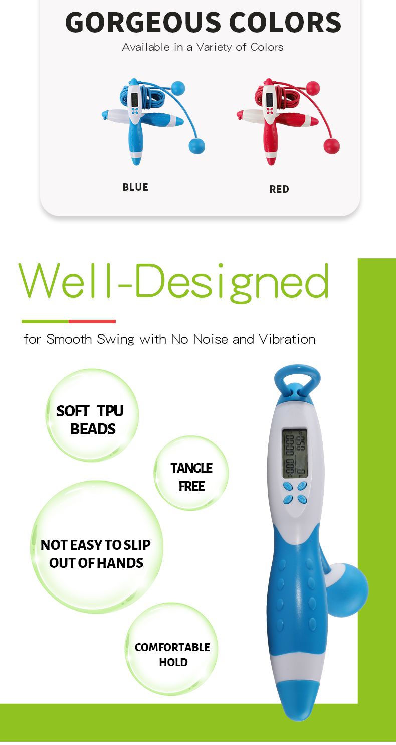 Elektroniska räkningshopprep med två repval Elektroniska räkningshopprep med två repval