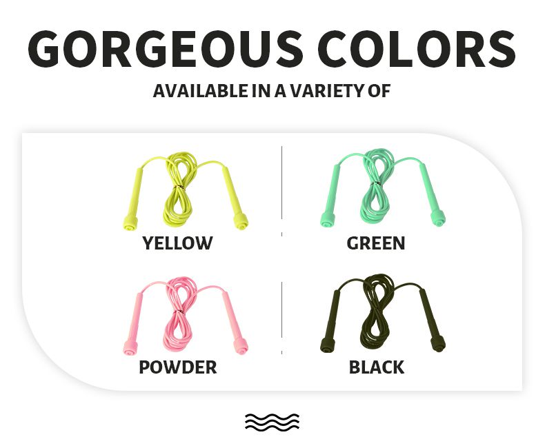 Justerbart PVC-hopprep med icke-halkhandtag