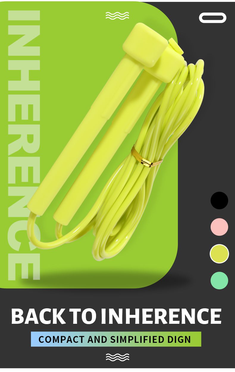 Justerbart PVC-hopprep med icke-halkhandtag