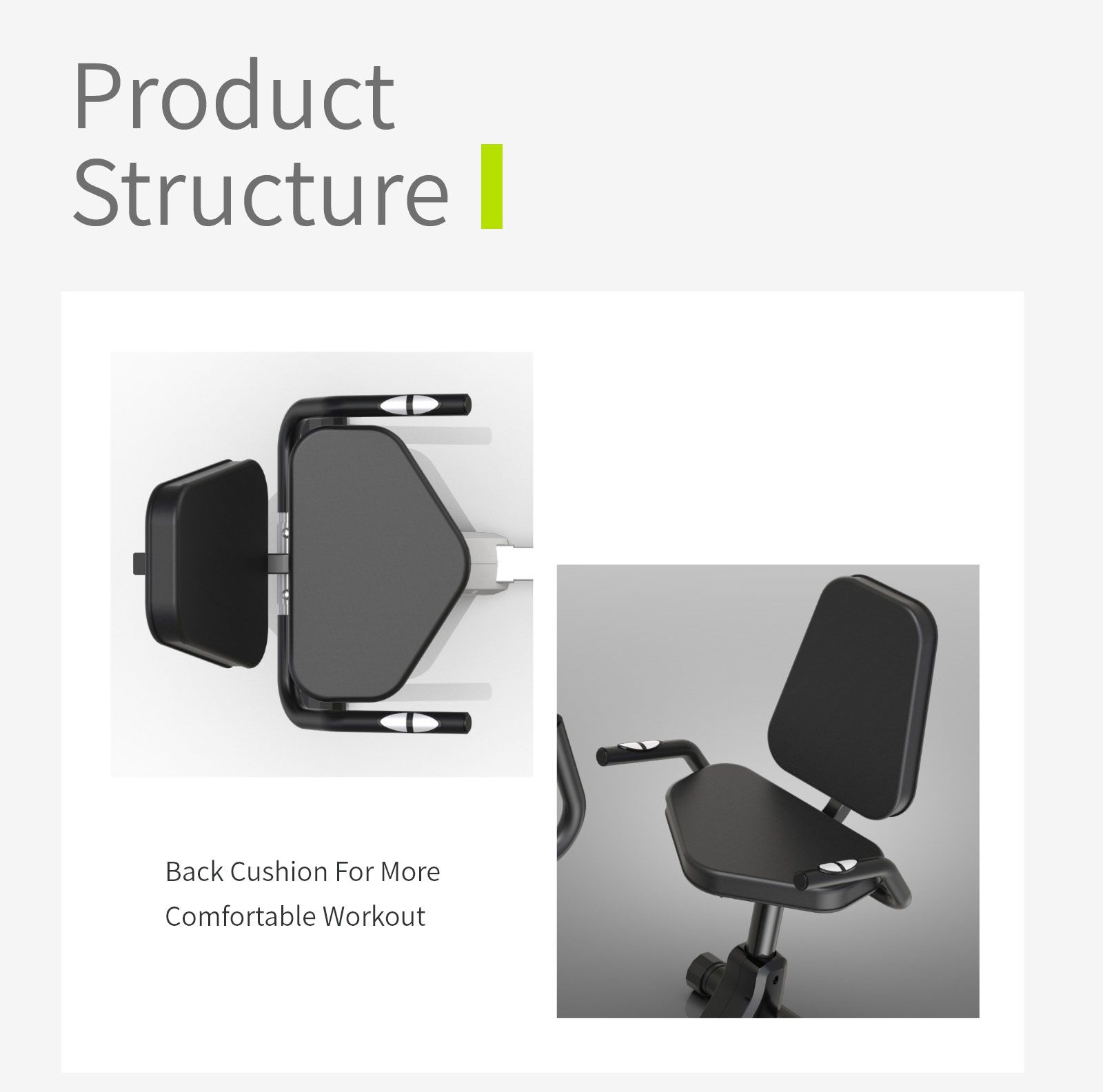 Liggande träningscykel Liggande träningscykel