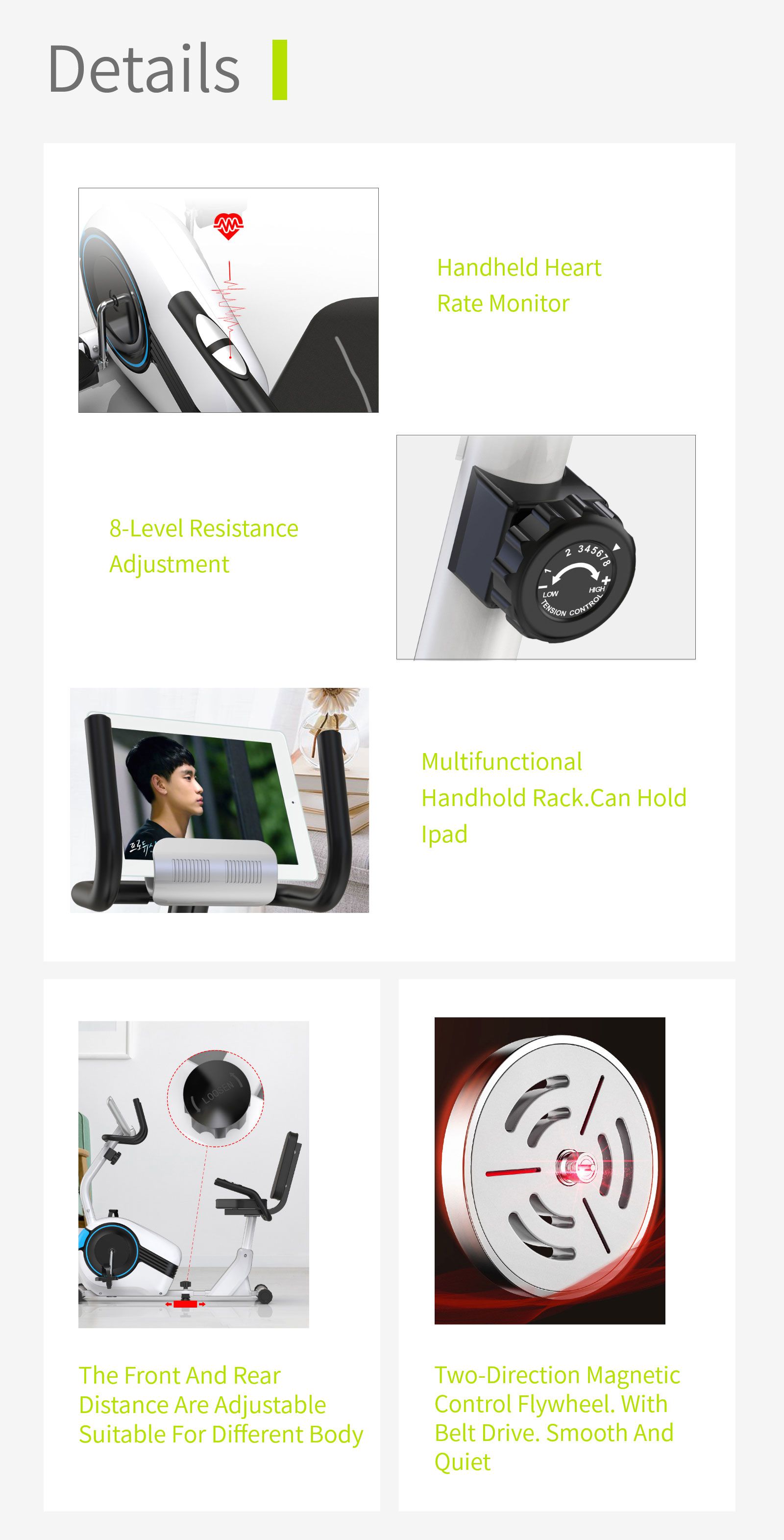 Liggande träningscykel Liggande träningscykel