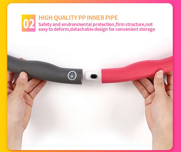 PVC skummad bomull av löstagbar hula båge