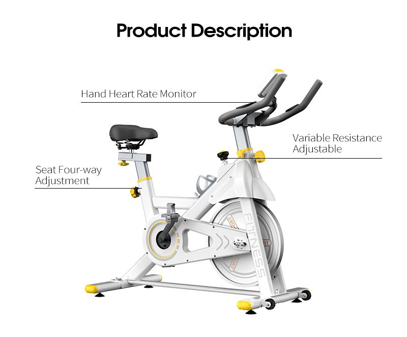 Upprätt inomhus tyst snurrcykel