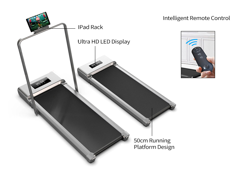 Under-desk löpband med LCD-skärm Under-desk löpband med LCD-skärm