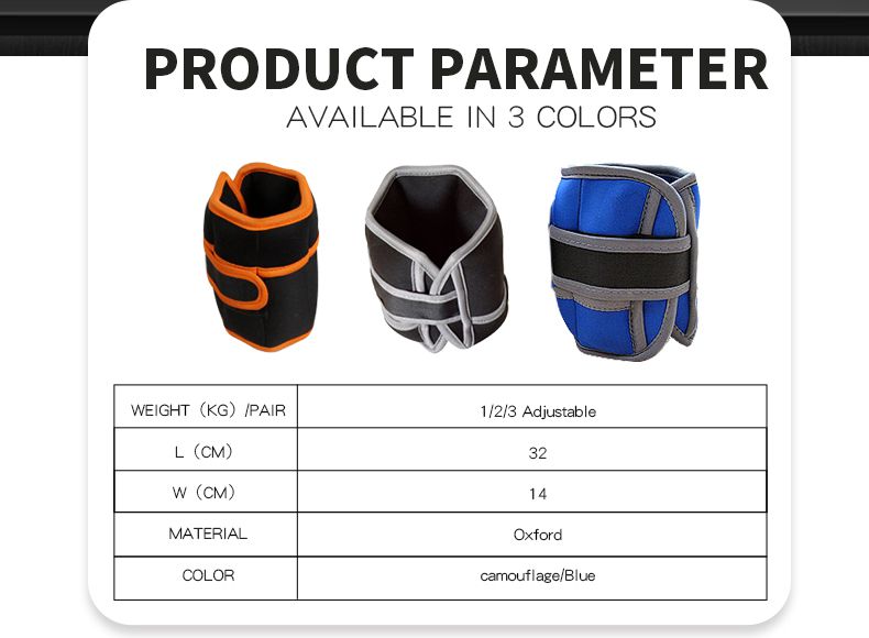 Oxford Adjustable Wrist Weights Oxford Adjustable Wrist Weights