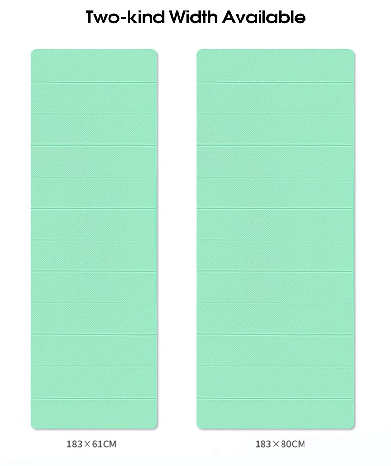 Partihandel vikbar tunn TPE -yogamatta för resor