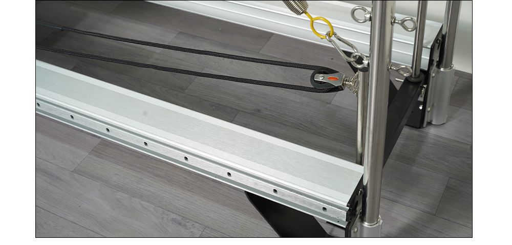 Aluminiumlegering Pilates reformator med handduk
