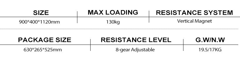 Heltäckt hem upprätt stygg stationär träningscykel