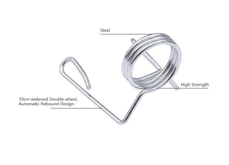 Vårlåsning av krage klipp för skivstång hantelvikt bar