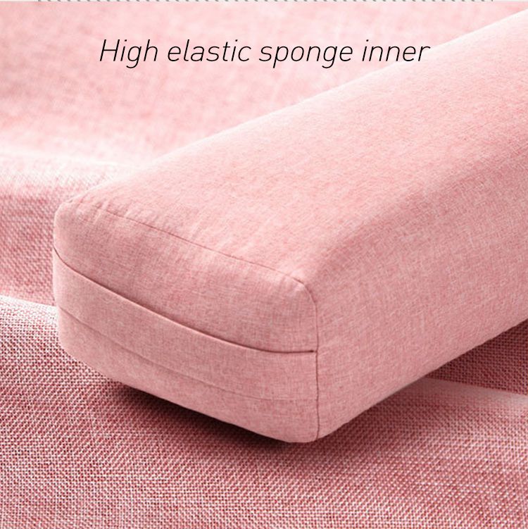 Bolster Pillow Premium Meditation Bolsters Stödjande rektangulär kudde