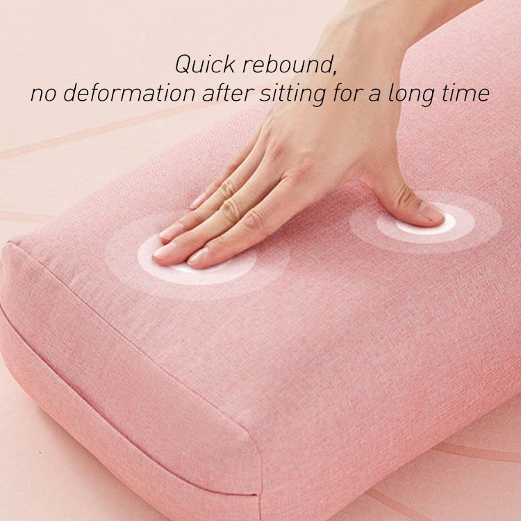 Bolster Pillow Premium Meditation Bolsters Stödjande rektangulär kudde